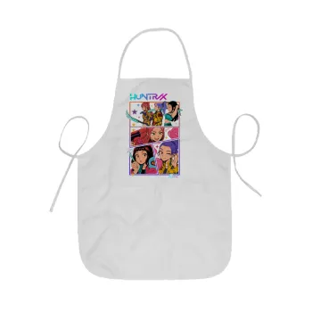 Huntrix Kpop Girls, Ποδιά Σεφ ολόσωμη κοντή  Παιδική (44x62cm)