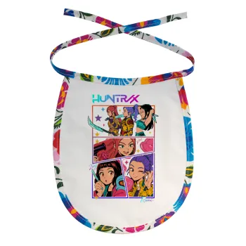 Huntrix Kpop Girls, Σαλιάρα μωρού αλέκιαστη με κορδόνι Χρωματιστή