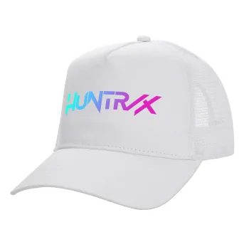 Huntrix Kpop Girls, Καπέλο Ενηλίκων Structured Trucker, με Δίχτυ, ΛΕΥΚΟ (100% ΒΑΜΒΑΚΕΡΟ, ΕΝΗΛΙΚΩΝ, UNISEX, ONE SIZE)