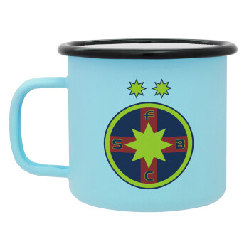 FC Steaua Bucuresti (FCSB), Κούπα Μεταλλική εμαγιέ ΜΑΤ σιέλ 360ml