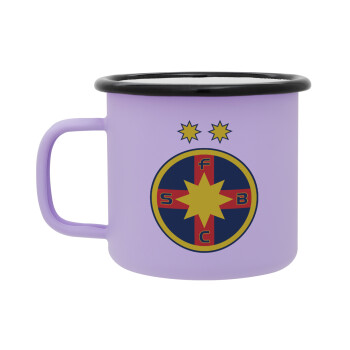 FC Steaua Bucuresti (FCSB), Κούπα Μεταλλική εμαγιέ ΜΑΤ Light Pastel Purple 360ml