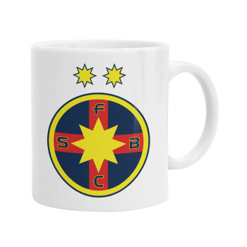 FC Steaua Bucuresti (FCSB), Ceramic coffee mug, 330ml
