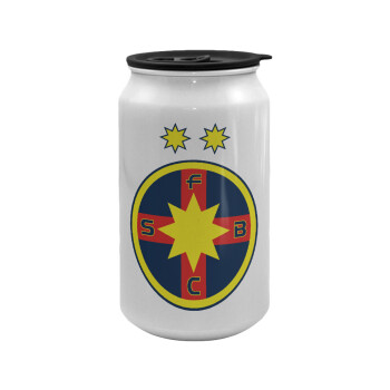 FC Steaua Bucuresti (FCSB), Κούπα ταξιδιού μεταλλική με καπάκι (tin-can) 500ml