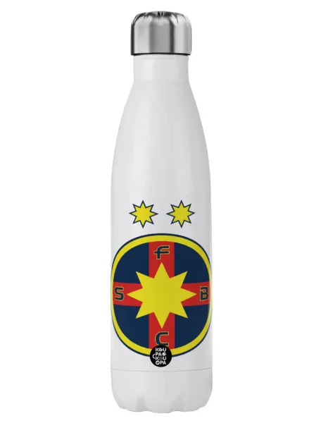 FC Steaua Bucuresti (FCSB) — Stainless steel, double-walled, 750ml