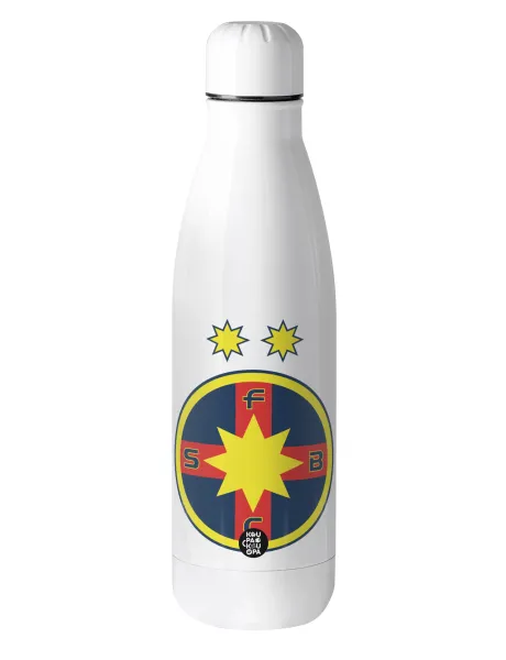 FC Steaua Bucuresti (FCSB) — Μεταλλικό παγούρι θερμός (Stainless steel), 500ml