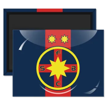FC Steaua Bucuresti (FCSB), Ορθογώνιο μαγνητάκι ψυγείου διάστασης 9x6cm