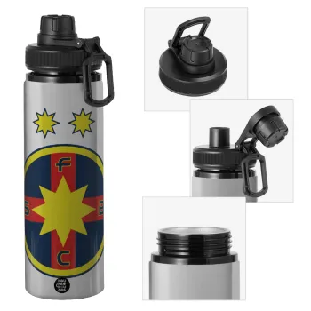 FC Steaua Bucuresti (FCSB), Μεταλλικό παγούρι νερού με καπάκι ασφαλείας, αλουμινίου 850ml