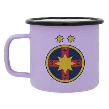 FC Steaua Bucuresti (FCSB), Κούπα Μεταλλική εμαγιέ ΜΑΤ Light Pastel Purple 360ml