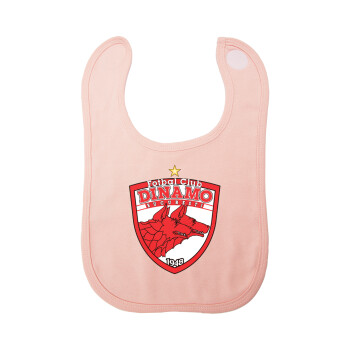 FC Dinamo Bucuresti, Σαλιάρα με Σκρατς ΡΟΖ 100% Organic Cotton (0-18 months)