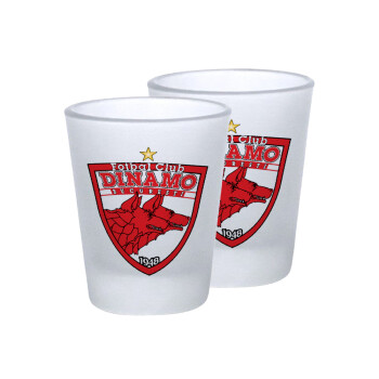 FC Dinamo Bucuresti, Σφηνοπότηρα γυάλινα 45ml του πάγου (2 τεμάχια)