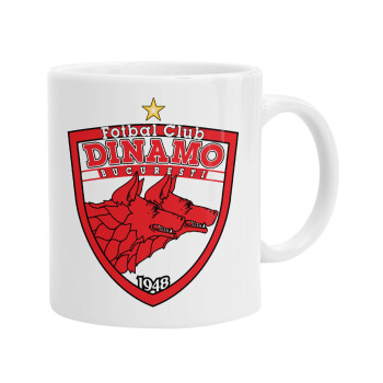 FC Dinamo Bucuresti, Ceramic coffee mug, 330ml