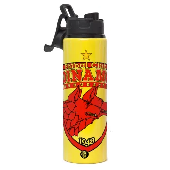 FC Dinamo Bucuresti, Μεταλλικό παγούρι νερού με καπάκι ασφαλείας, αλουμινίου 850ml