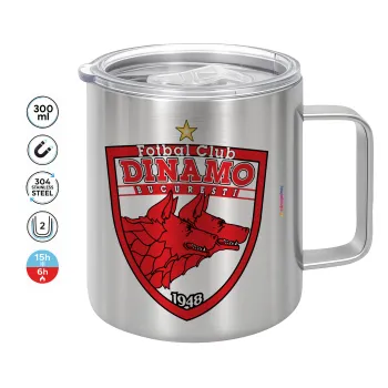 FC Dinamo Bucuresti, Mug Stainless steel double wall 300ml