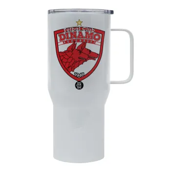 FC Dinamo Bucuresti, Mega Stainless steel Tumbler with lid, double wall 750L