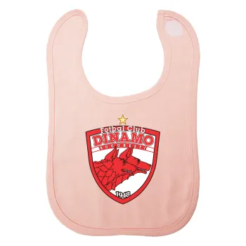 FC Dinamo Bucuresti, Σαλιάρα με Σκρατς ΡΟΖ 100% Organic Cotton (0-18 months)