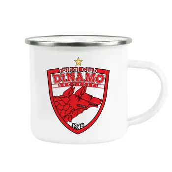 FC Dinamo Bucuresti, Metallic enamel cup white 360ml