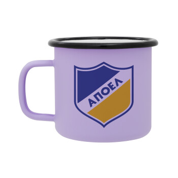 FC ΑΠΟΕΛ Λευκωσίας, Κούπα Μεταλλική εμαγιέ ΜΑΤ Light Pastel Purple 360ml