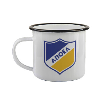 FC ΑΠΟΕΛ Λευκωσίας, Κούπα εμαγιέ με μαύρο χείλος 360ml