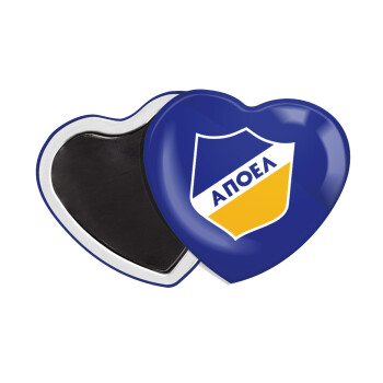 FC ΑΠΟΕΛ Λευκωσίας, Μαγνητάκι καρδιά (57x52mm)