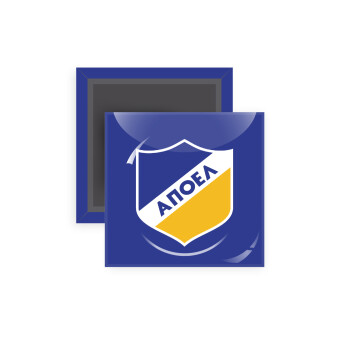 FC ΑΠΟΕΛ Λευκωσίας, Μαγνητάκι ψυγείου τετράγωνο διάστασης 5x5cm