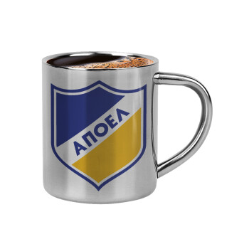 FC ΑΠΟΕΛ Λευκωσίας, Κουπάκι μεταλλικό διπλού τοιχώματος για espresso (220ml)