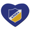 Mousepad heart 23x20cm