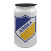 Κούπα ταξιδιού μεταλλική με καπάκι (tin-can) 500ml