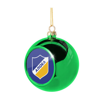 FC ΑΠΟΕΛ Λευκωσίας, Στολίδι Χριστουγεννιάτικη μπάλα δένδρου Πράσινη 8cm
