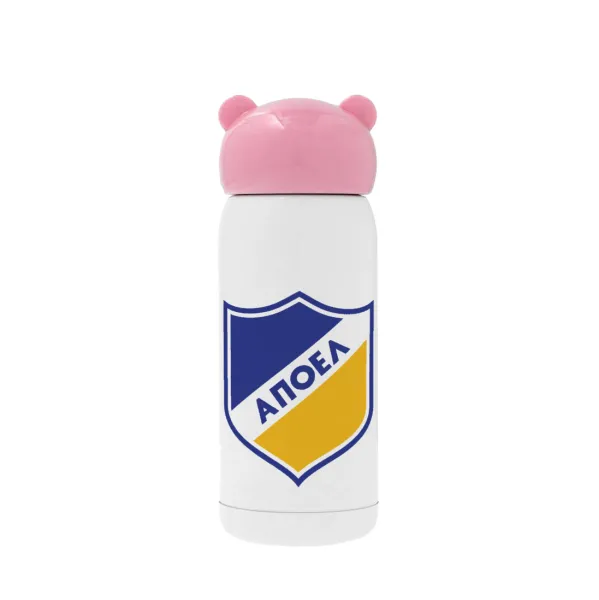 FC ΑΠΟΕΛ Λευκωσίας — Pink stainless steel thermal flask, 320ml