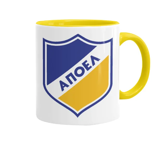 FC ΑΠΟΕΛ Λευκωσίας — Κεραμική Κίτρινη, 330ml