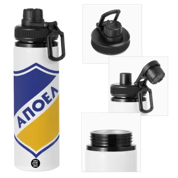 FC ΑΠΟΕΛ Λευκωσίας, Μεταλλικό παγούρι νερού με καπάκι ασφαλείας, αλουμινίου 850ml