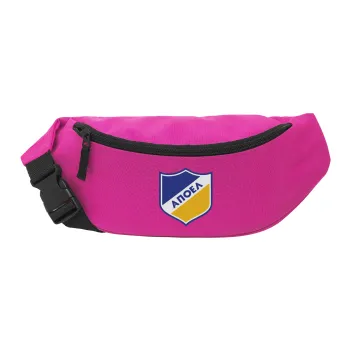 FC ΑΠΟΕΛ Λευκωσίας, Unisex τσαντάκι μέσης (μπανάνα) χρώματος ΡΟΖ με 2 τσέπες