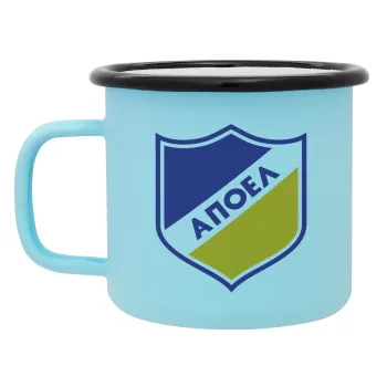 FC ΑΠΟΕΛ Λευκωσίας, Κούπα Μεταλλική εμαγιέ ΜΑΤ σιέλ 360ml