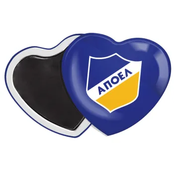 FC ΑΠΟΕΛ Λευκωσίας, Μαγνητάκι καρδιά (57x52mm)