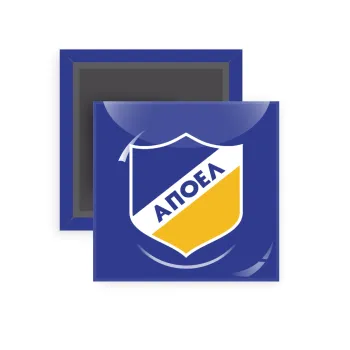 FC ΑΠΟΕΛ Λευκωσίας, Μαγνητάκι ψυγείου τετράγωνο διάστασης 5x5cm