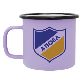 FC ΑΠΟΕΛ Λευκωσίας, Κούπα Μεταλλική εμαγιέ ΜΑΤ Light Pastel Purple 360ml