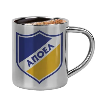 FC ΑΠΟΕΛ Λευκωσίας, Κουπάκι μεταλλικό διπλού τοιχώματος για espresso (220ml)