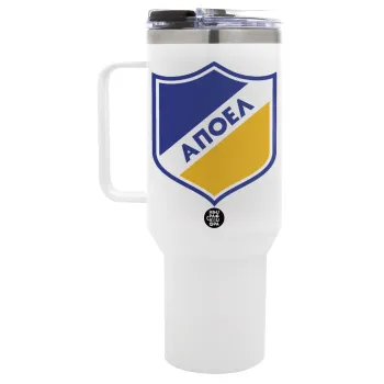 FC ΑΠΟΕΛ Λευκωσίας, Mega Stainless steel Tumbler with lid, double wall 1,2L