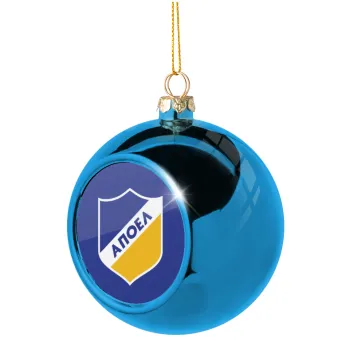 FC ΑΠΟΕΛ Λευκωσίας, Blue Christmas tree ball ornament 8cm