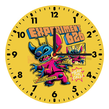 Stitch Experiment 626, Ρολόι τοίχου ξύλινο (20cm)