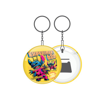 Stitch Experiment 626, Μπρελόκ μεταλλικό 5cm με ανοιχτήρι