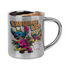 Double-wall metal cup for espresso (220ml)