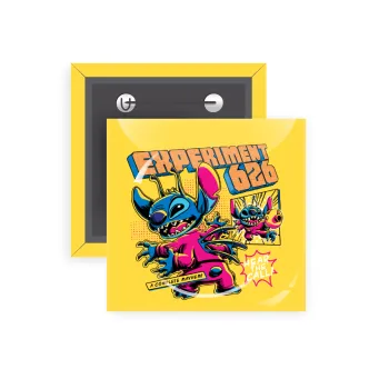 Stitch Experiment 626, Κονκάρδα παραμάνα τετράγωνη 5x5cm