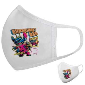 Stitch Experiment 626, Μάσκα υφασμάτινη υψηλής άνεσης παιδική (Δώρο πλαστική θήκη)