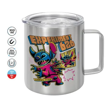 Stitch Experiment 626, Mug Stainless steel double wall 300ml