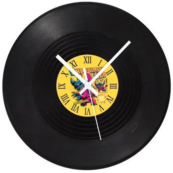 Stitch Experiment 626, Ρολόι τοίχου Βινύλιο (30cm)
