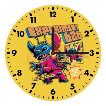 Stitch Experiment 626, Ρολόι τοίχου ξύλινο (20cm)