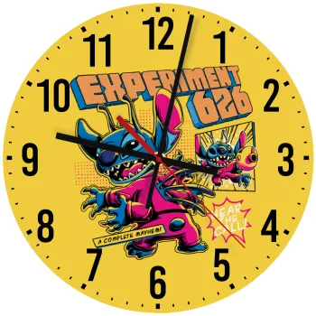 Stitch Experiment 626, Ρολόι τοίχου ξύλινο (30cm)