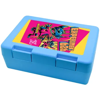 Stitch Experiment 626, Παιδικό δοχείο κολατσιού ΓΑΛΑΖΙΟ 185x128x65mm (BPA free πλαστικό)