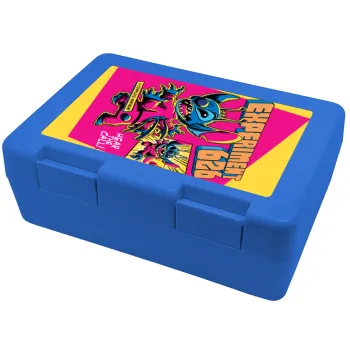 Stitch Experiment 626, Παιδικό δοχείο κολατσιού ΜΠΛΕ 185x128x65mm (BPA free πλαστικό)